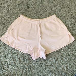 Comfy shorts from Brandy Melville, size S, very light pink color.